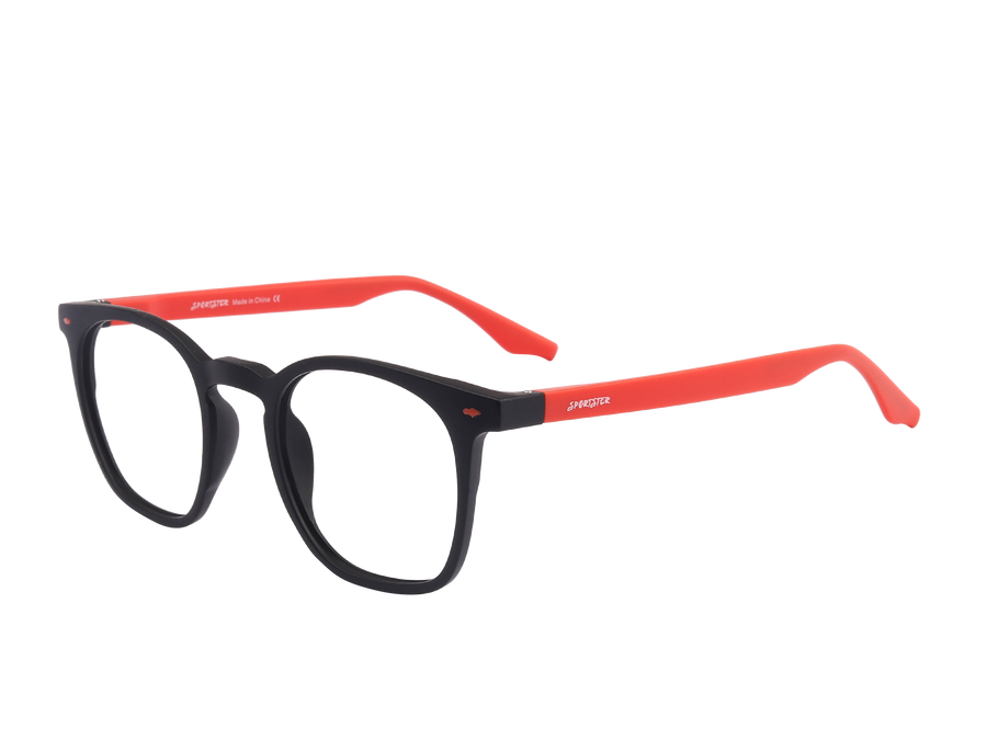 Sportster Square Frames - ML03-06 Black Red