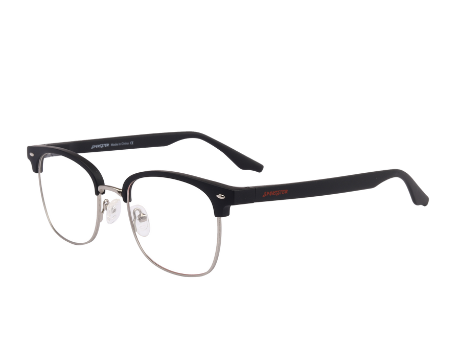 Sportster Square Frames - HL03-09 Black Silver