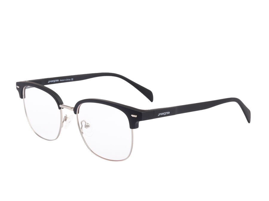 Sportster Square Frames - HL02-08 Black Silver