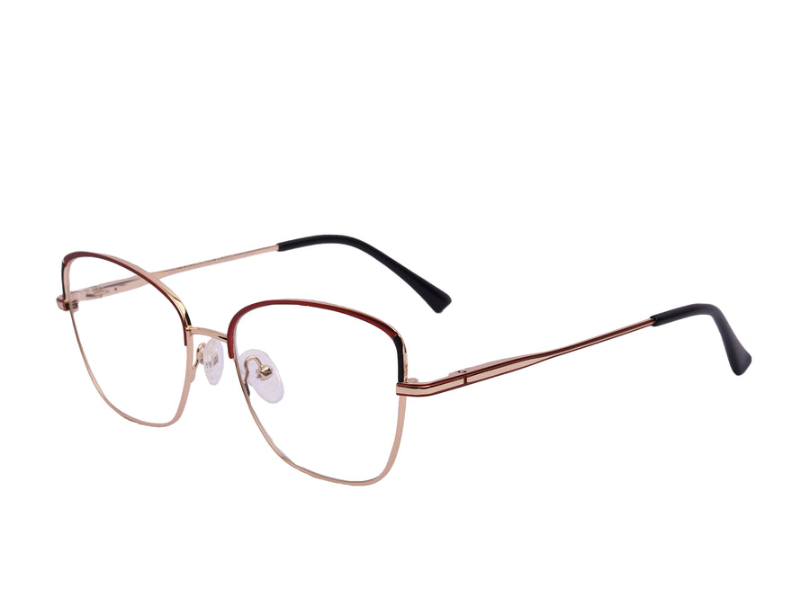 Rosa Valentine Cat-Eye Frames - 12056 Gold