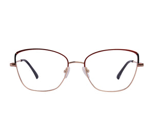 Rosa Valentine Cat-Eye Frames - 12056 Gold