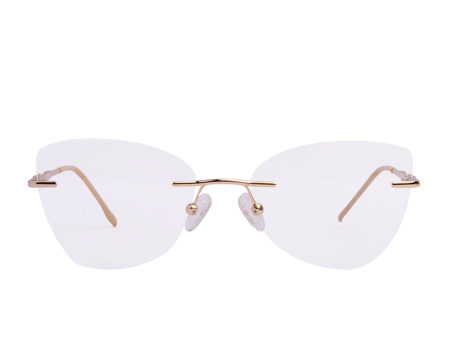 Rosa Valentine Round Frames - 12116 Gold