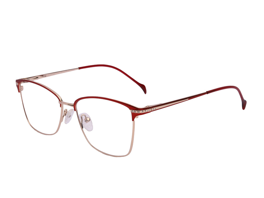 Rosa Valentine Square Frames - 12061 Gold Red