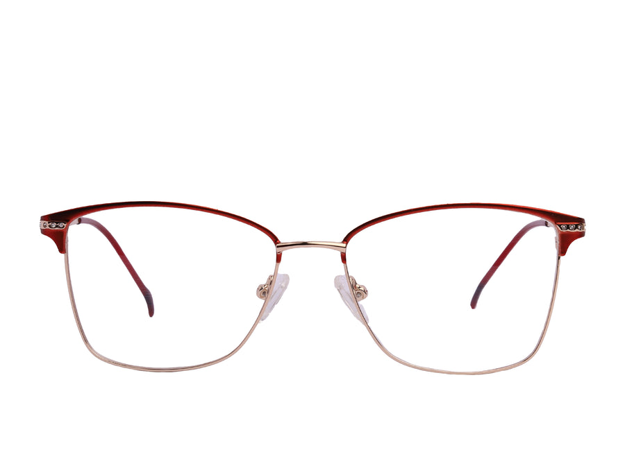 Rosa Valentine Square Frames - 12061 Gold Red