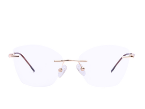 Rosa Valentine Cat-Eye Frames - 12136 Gold