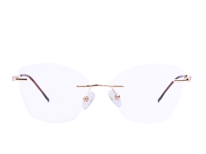 Rosa Valentine Cat-Eye Frames - 12136 Gold