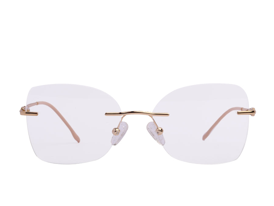 Rosa Valentine Cat-Eye Frames - 12149 Gold