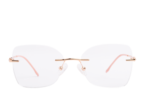 Rosa Valentine Cat-Eye Frames - 12149 Gold Beige