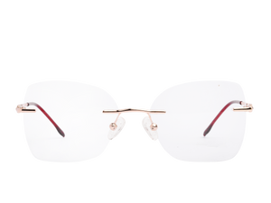 Rosa Valentine Cat-Eye Frames - 12149 Gold Red