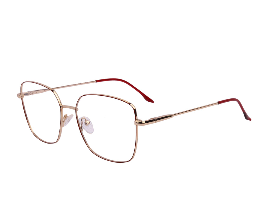 Rosa Valentine Square Frames - 12117 Gold Red