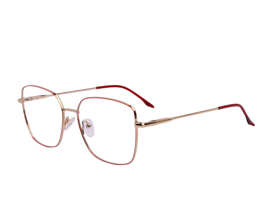 Rosa Valentine Square Frames - 12117 Gold Red 1