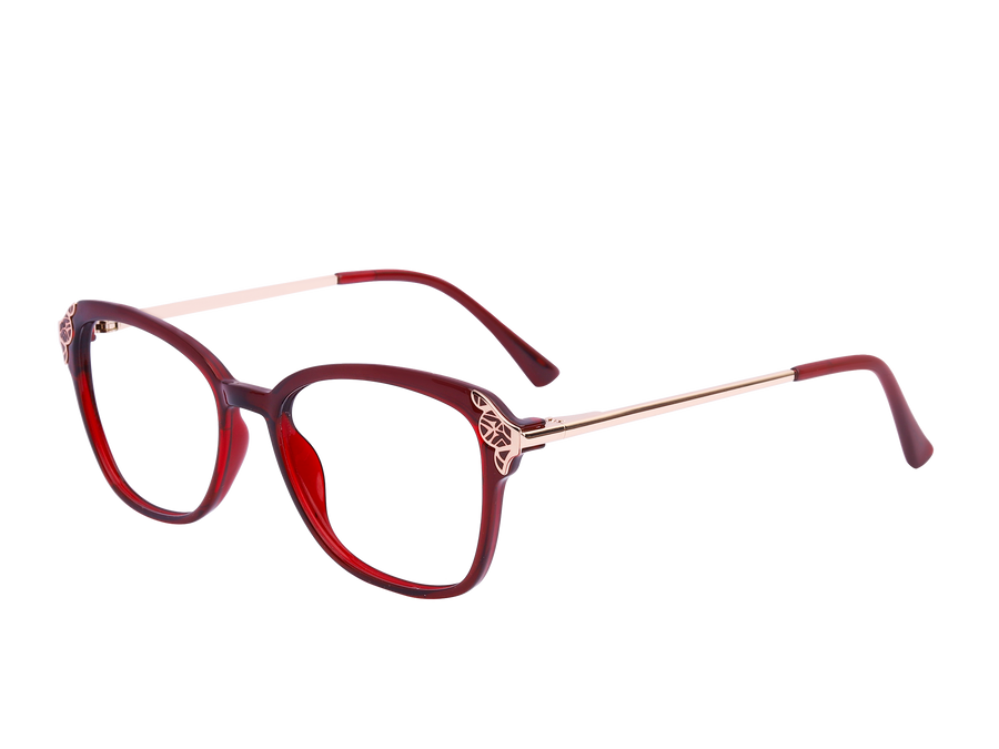 Rosa Valentine Round Frames - 15043 Red