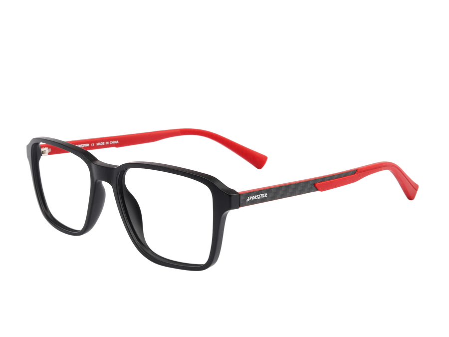 Sportster Square Frames - 8867 Black Red