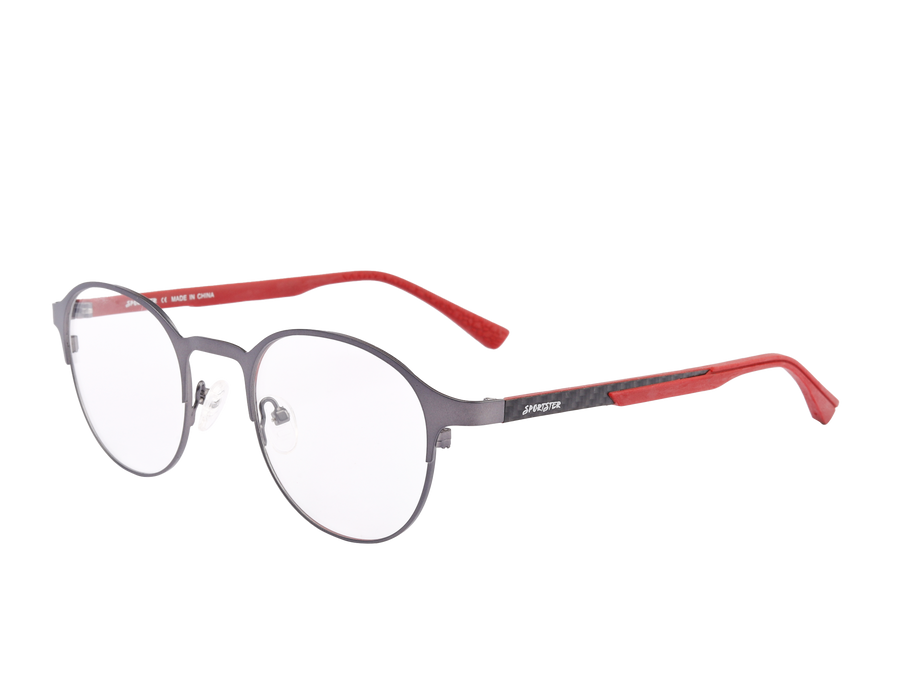 Sportster Round Frames - 7558 Grey Red