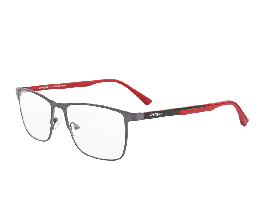 Sportster Square Frames - 7559 Black Red