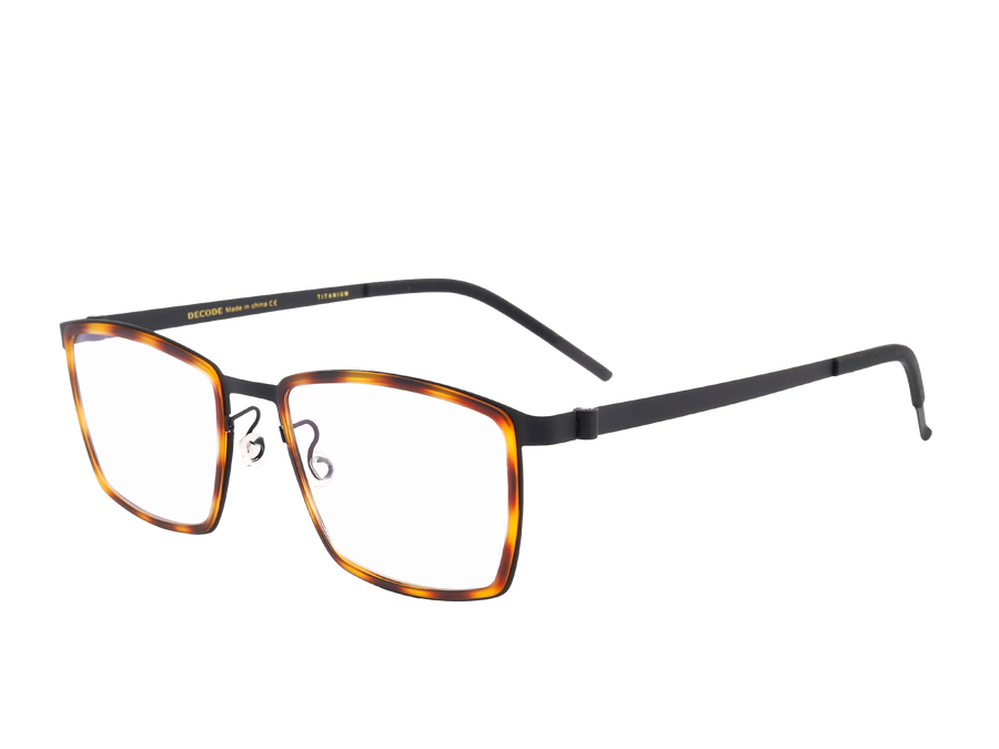 Decode Square Frames - 9711 Black Havana