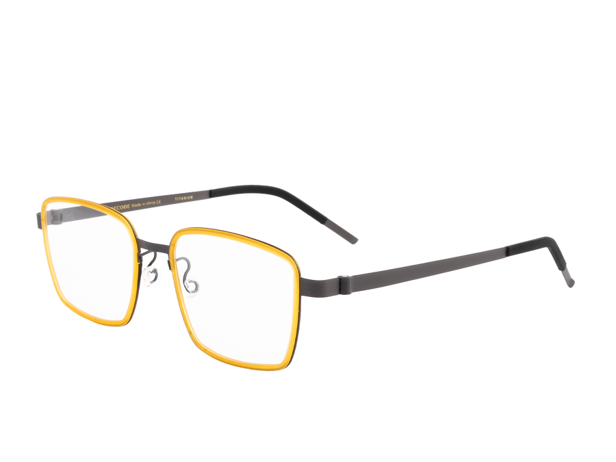 Decode Square Frames - 9754 Grey Yellow