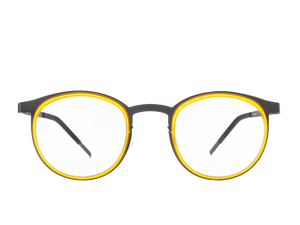 Decode Round Frames - 9704 Grey Yellow