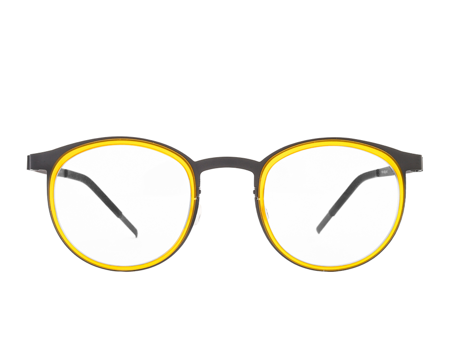 Decode Round Frames - 9704 Grey Yellow