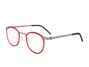 Decode Round Frames - 9704 Grey Red