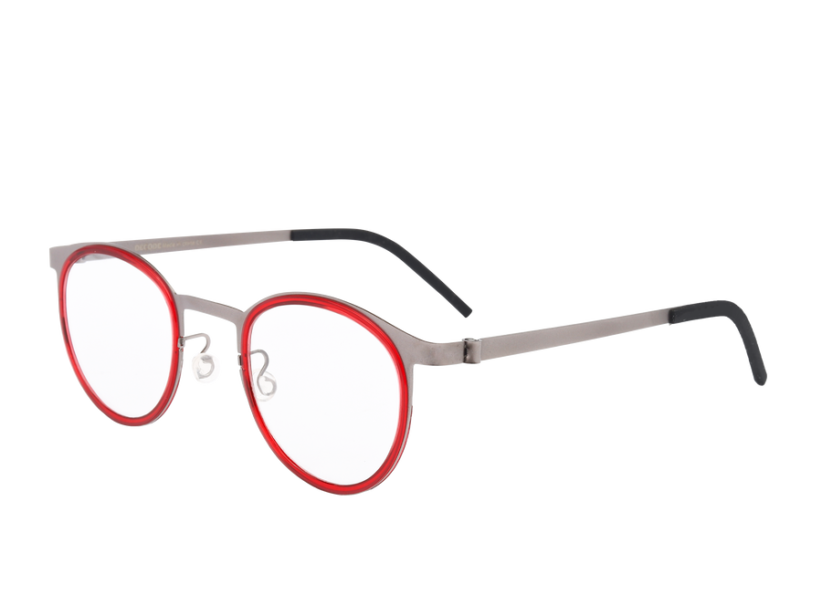 Decode Round Frames - 9704 Grey Red