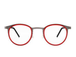 Decode Round Frames - 9704 Grey Red