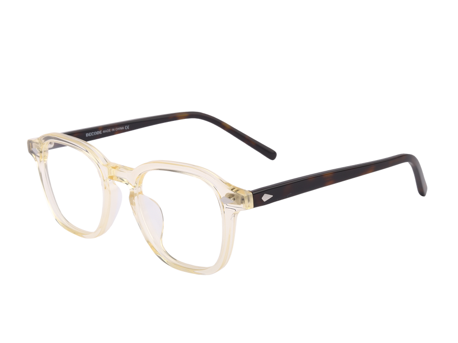 Decode Square Frames - VANTZ Havana Crystal