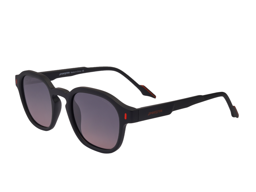 Sportster Round Sunglasses - MRT03-05 Matte Black 1