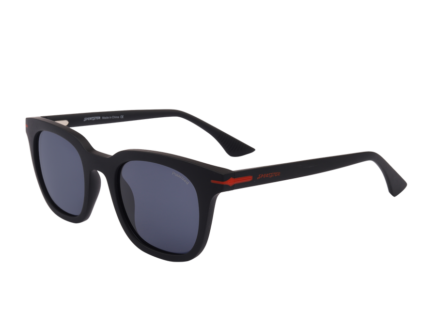 Sportster Square Sunglasses - MRT05-09 Black