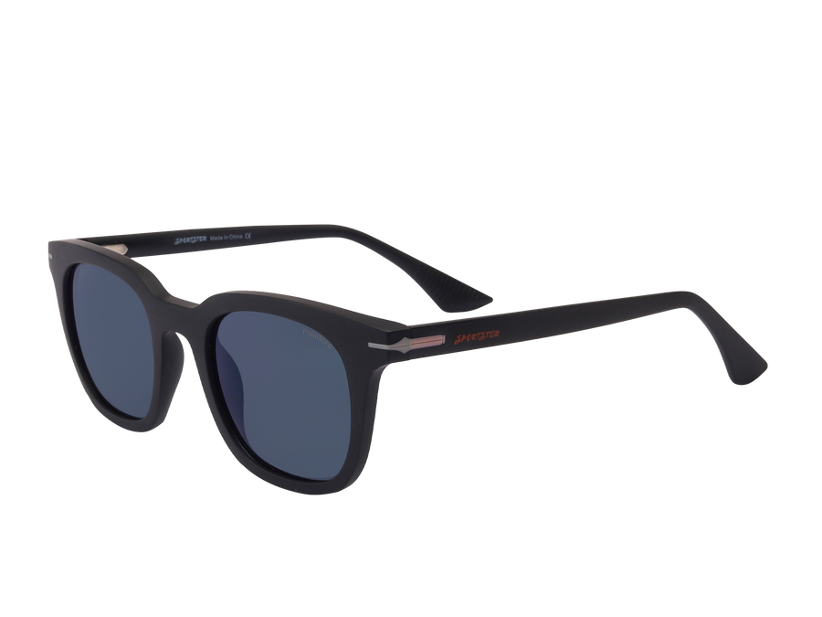 Sportster Square Sunglasses - MRT05-09 Matte Black