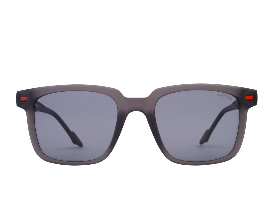 Sportster Square Sunglasses - MRT03-06 Grey Black