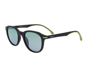 Sportster Round Sunglasses - MRT01-02 Black Green