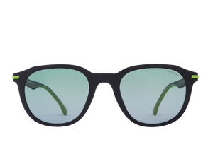 Sportster Round Sunglasses - MRT01-02 Black Green