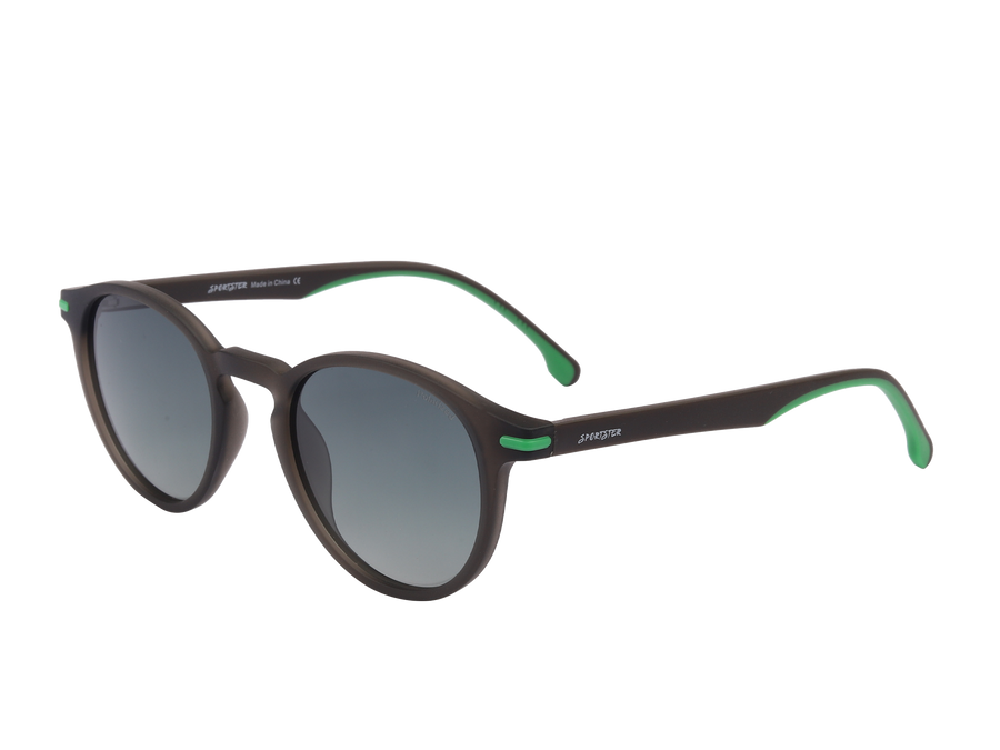 Sportster Round Sunglasses - MRT01-01 Black