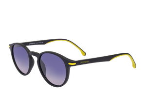 Sportster Round Sunglasses - MRT01-01 Black Yellow