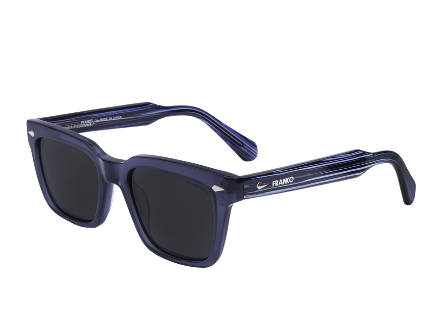 Franco Square Sunglasses - S900 Blue 1