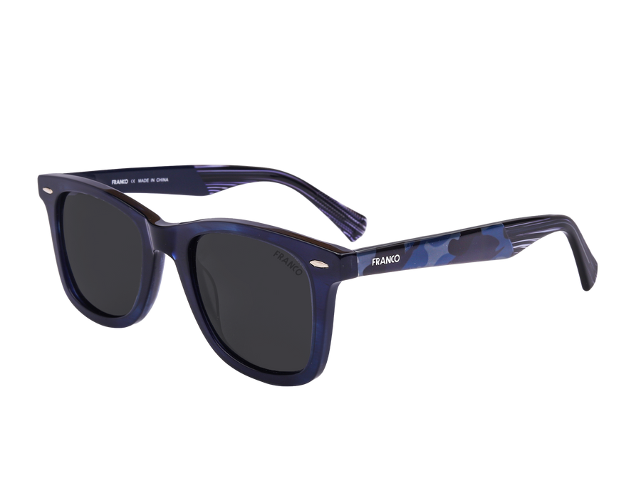 Franco Square Sunglasses - S8928 Blue