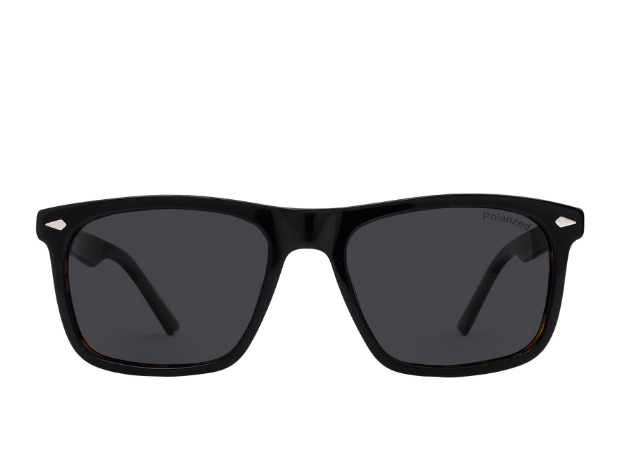 Franco Square Sunglasses - S905 Black