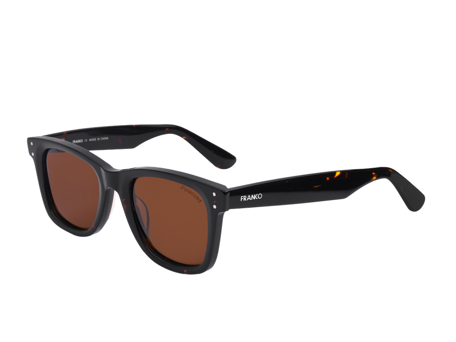 Franco Square Sunglasses - S0502 Brown