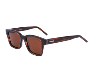 Franco Square Sunglasses - S0832 Brown