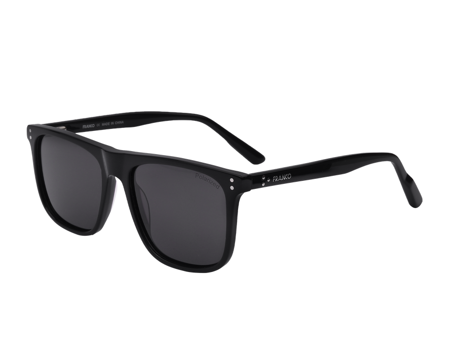 Franco Square Sunglasses - S810 Matte Black