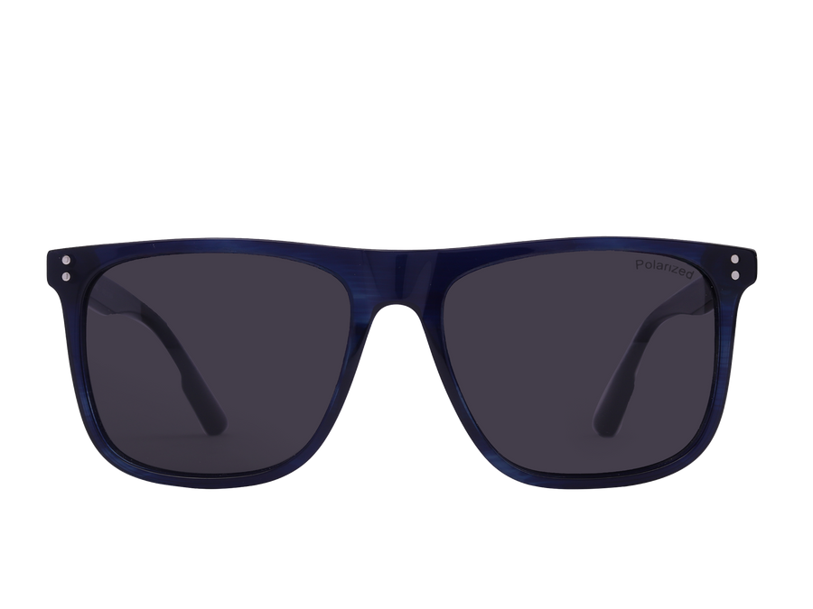 Franco Square Sunglasses - S810 Black