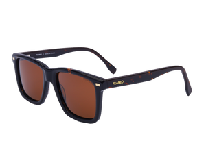 Franco Square Sunglasses - S1317 Havana