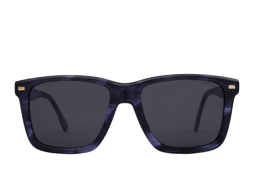 Franco Square Sunglasses - S1317 Blue Havana