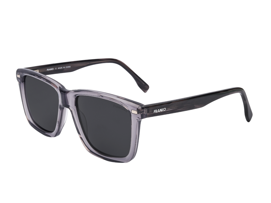 Franco Square Sunglasses - S1317 Grey