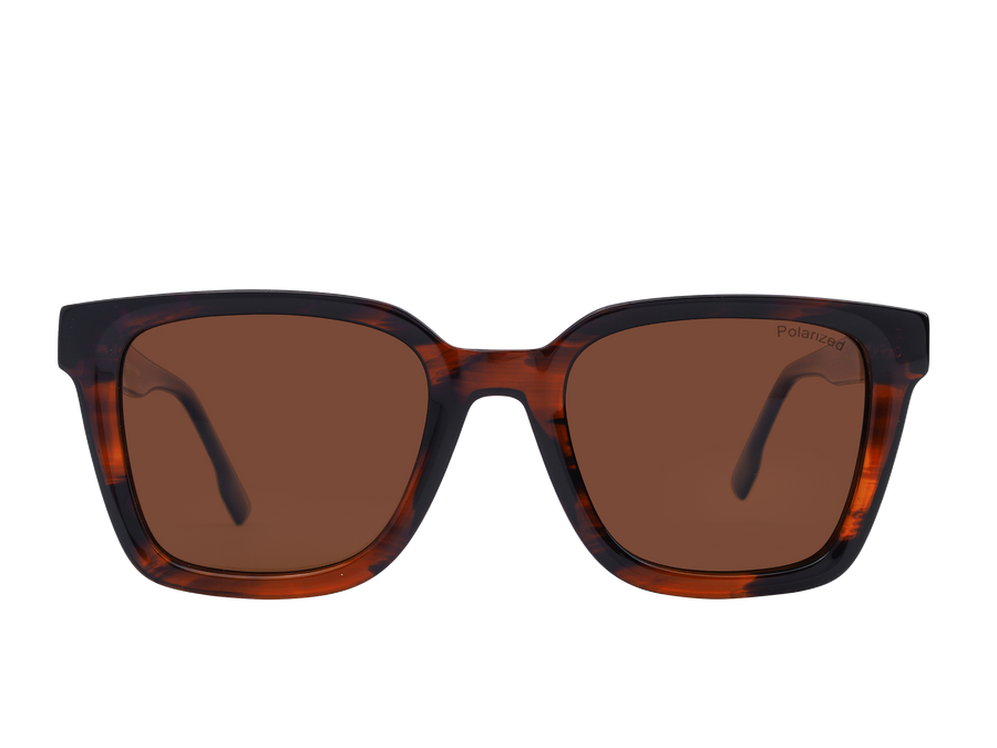 Franco Square Sunglasses - S2876 Havana