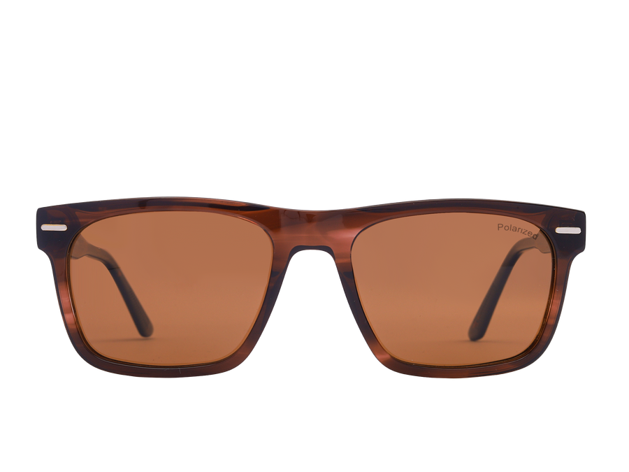 Franco Square Sunglasses - S5860 Havana