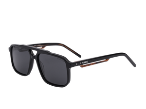 Franco Square Sunglasses - S18MV Black