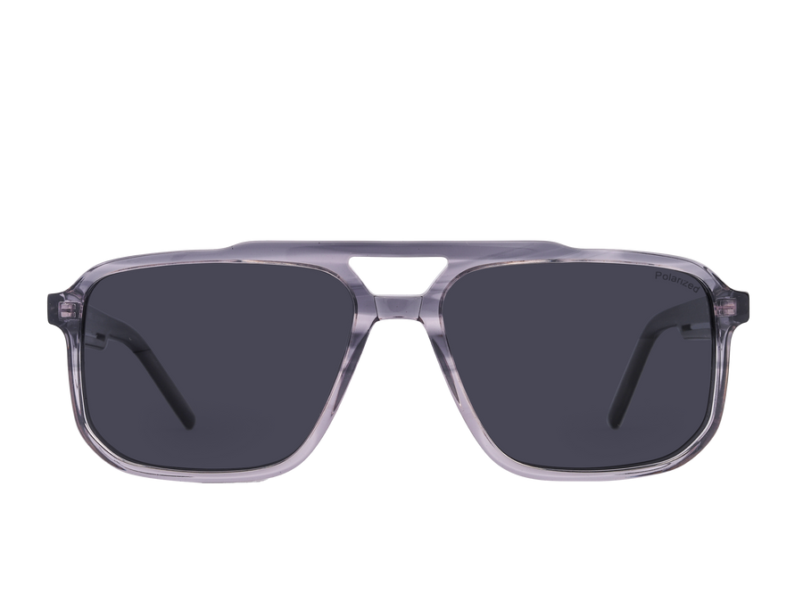 Franco Square Sunglasses - S18MV Crystal