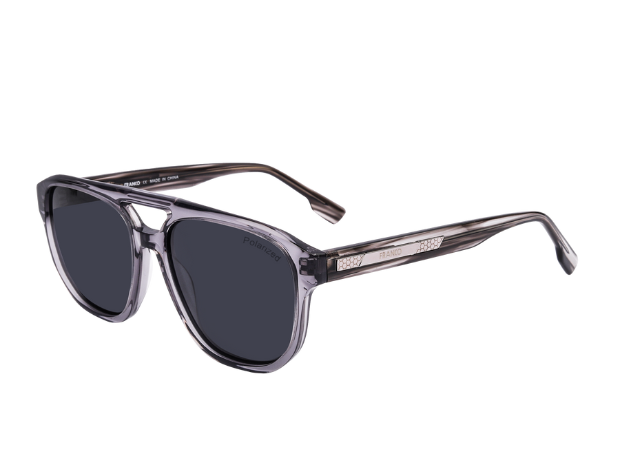 Franco Square Sunglasses - S2878 Crystal